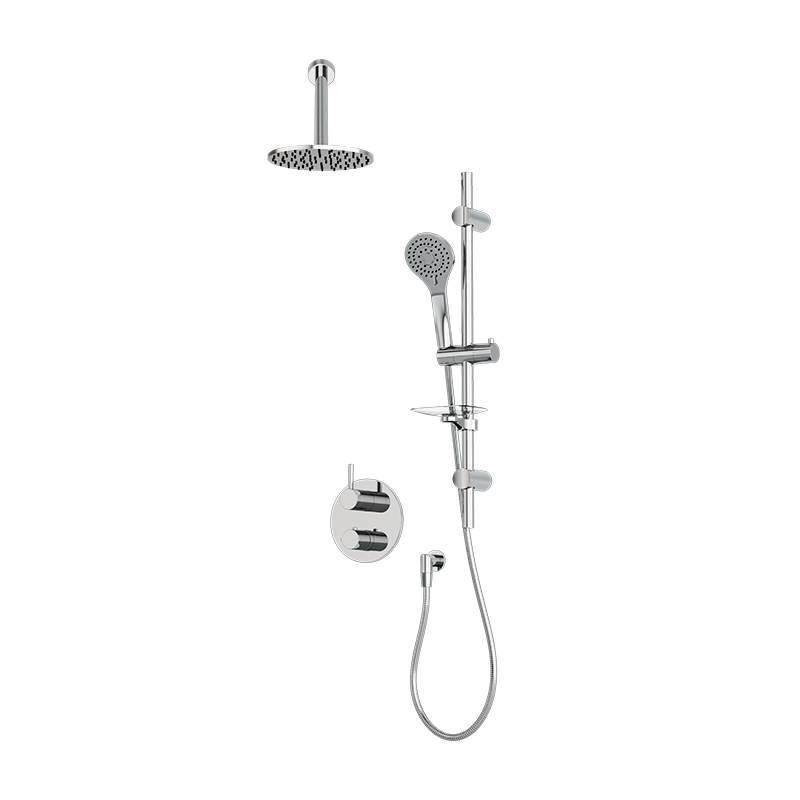 Rubi Vertigo Two Function Thermostatic Shower System Chrome – RVT2A10-11N-CC