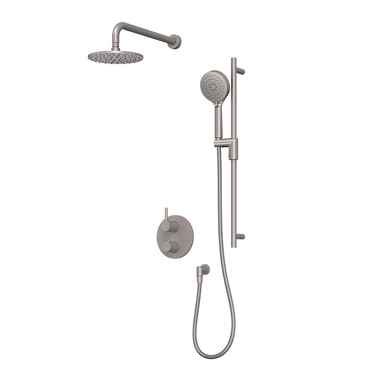 Rubi Vertigo Two Function Thermostatic Shower System Stainless Steel – RVT2A20-33N-IX