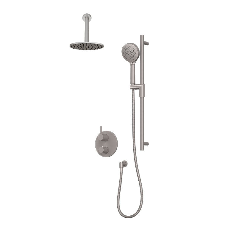 Rubi Vertigo Two Function Thermostatic Shower System Stainless Steel – RVT2A20-22N-IX