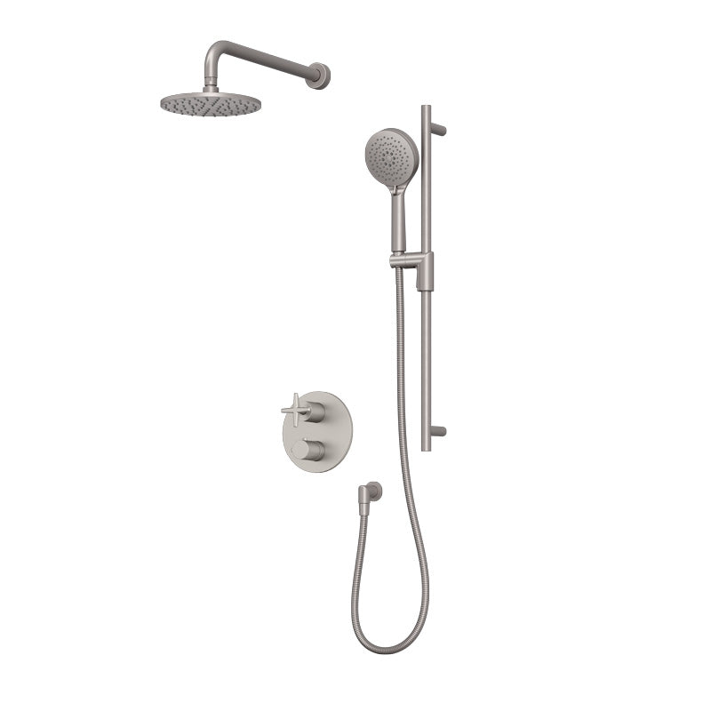 Rubi Lexa Two Function Thermostatic Shower System Stainless Steel – RLX2A20-23N-IX