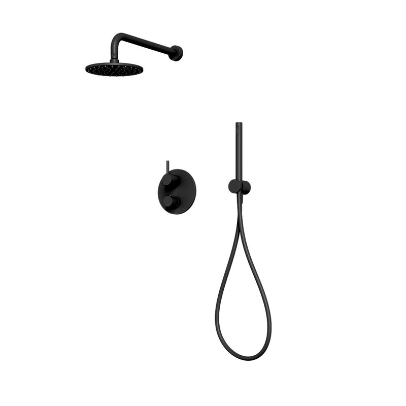 Rubi Vertigo Two Function Thermostatic Shower System Matte Black – RVT2A40-33N-BK