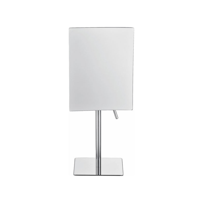 KubeBath Aqua Piazza Freestanding Magnifying Makeup / Shaving Mirror Chrome - 8168