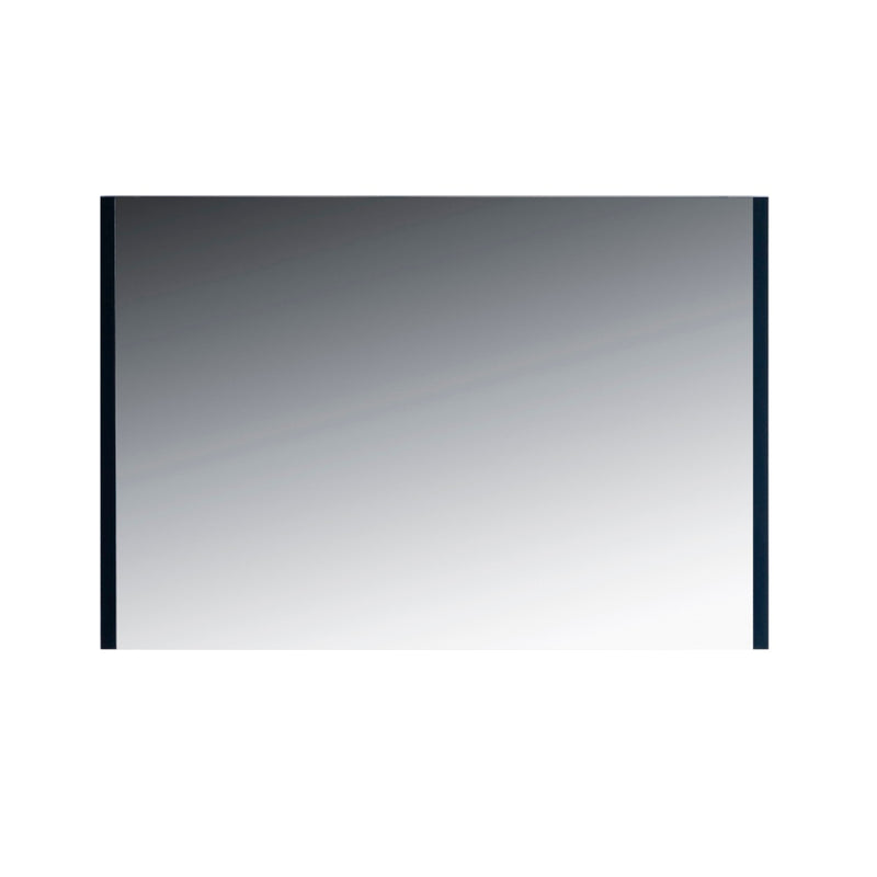 KubeBath Aqua 44" Framed Rectangle Bathroom Mirror Navy Blue - AM44-BLUE