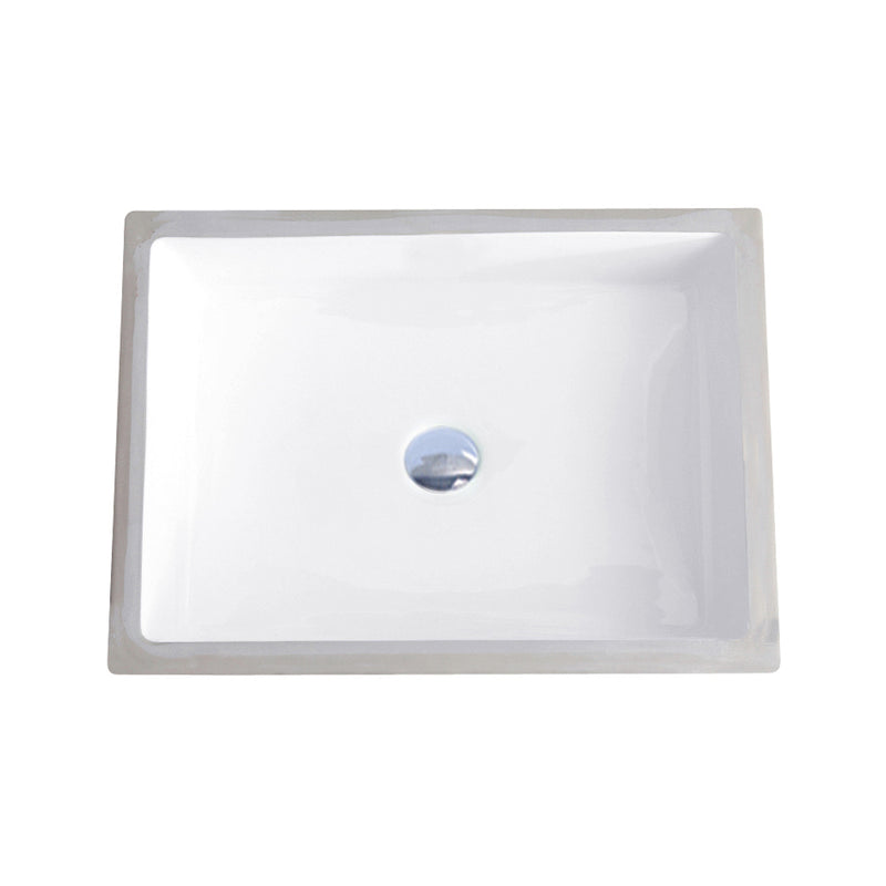 Vogt Arlberg 20" Rectangular Porcelain Undermount Bathroom Sink – BS.1713.A11-60