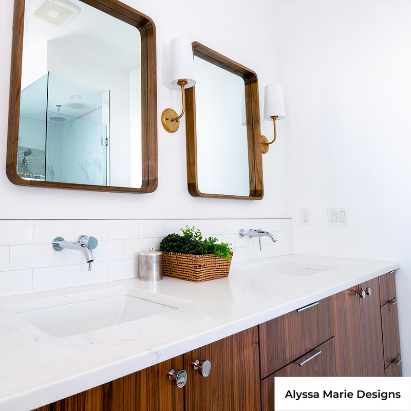 Pearl BAKER Wall-Mount Lav. Faucet w. Push Drain Chrome GBF836