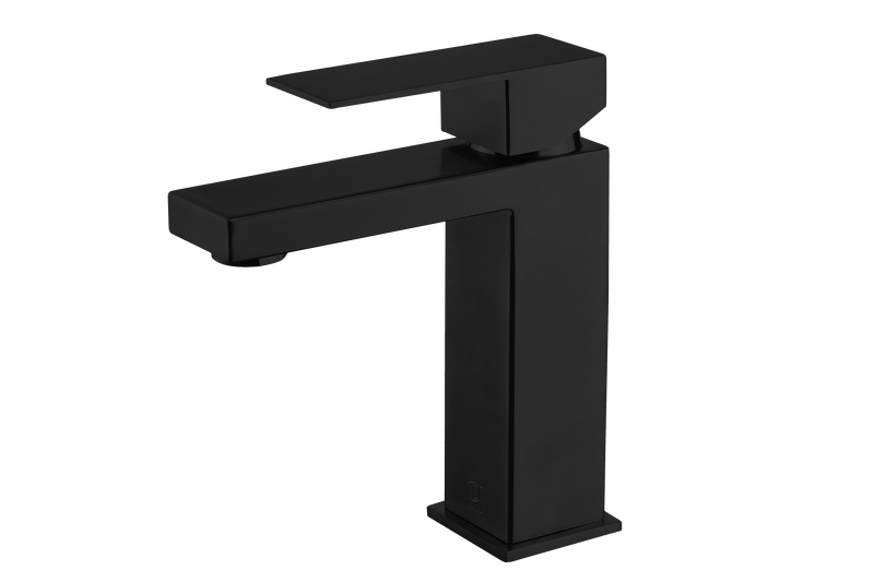 Pearl BELLO II Single Hole Lav. Faucet w. Push Drain Matte Black GBF821B-MB