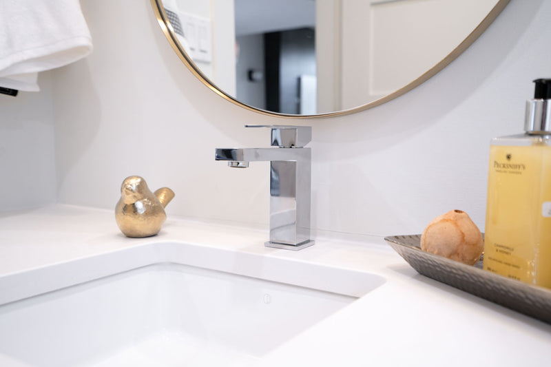 Pearl BELLO II Single Hole Lav. Faucet w. Push Drain Chrome GBF821B