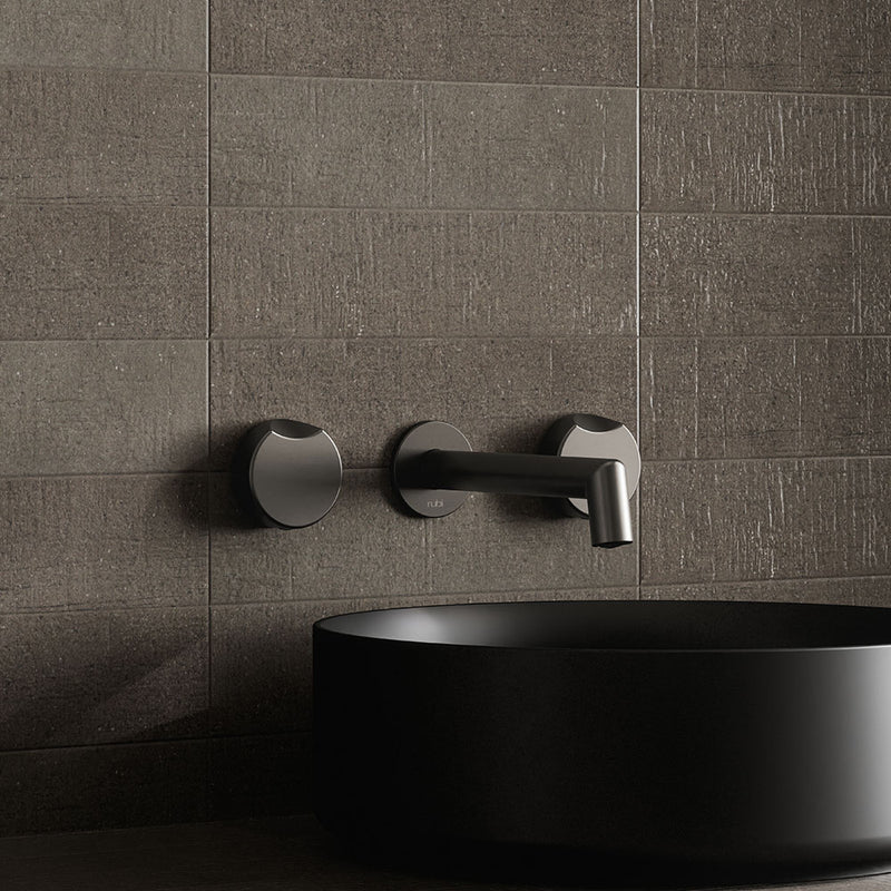 Rubi Moon Wall Mount Lav. Faucet Without Drain Gunmetal - RMO17WDGM