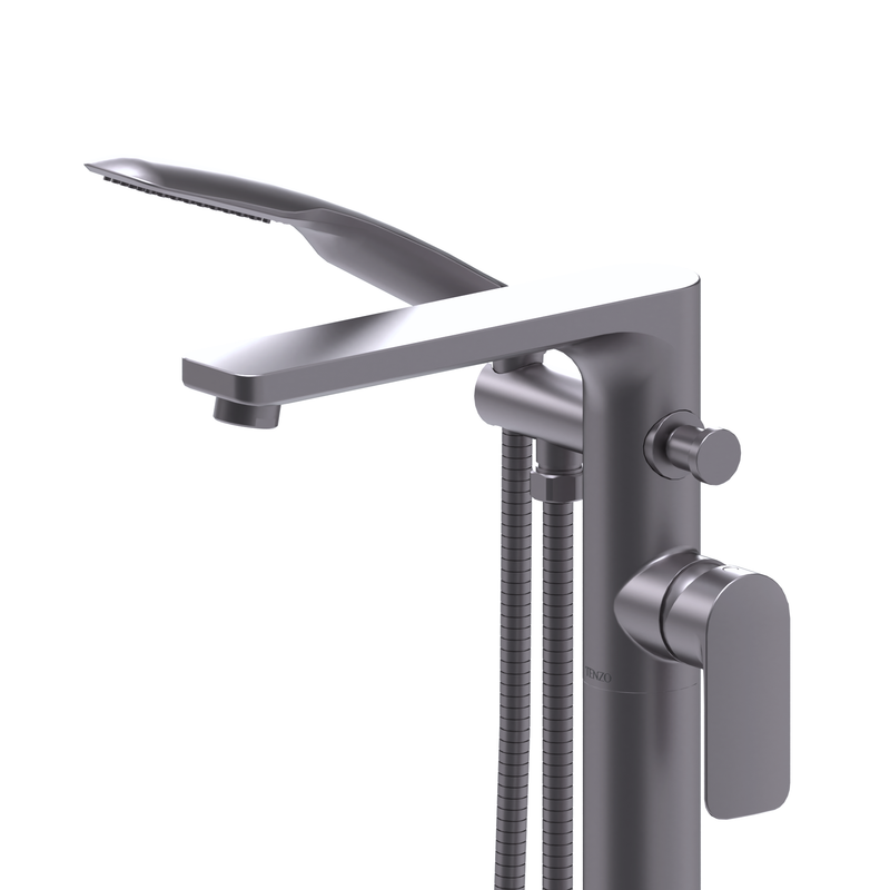 Tenzo Delano Freestanding Tub Filler – Gunmetal – DE52-GM