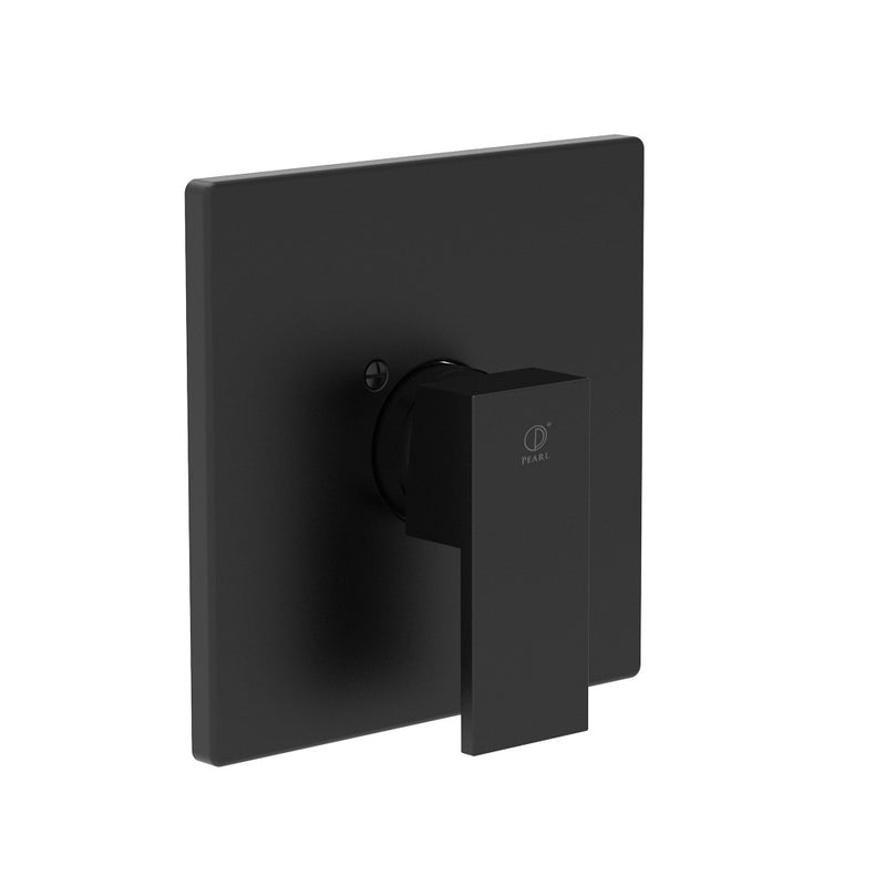 Pearl Ethan II Shower Set 1  Pressure Balance Wall Mount Tub Faucet Matte Black GBBE-SET1-MB-B