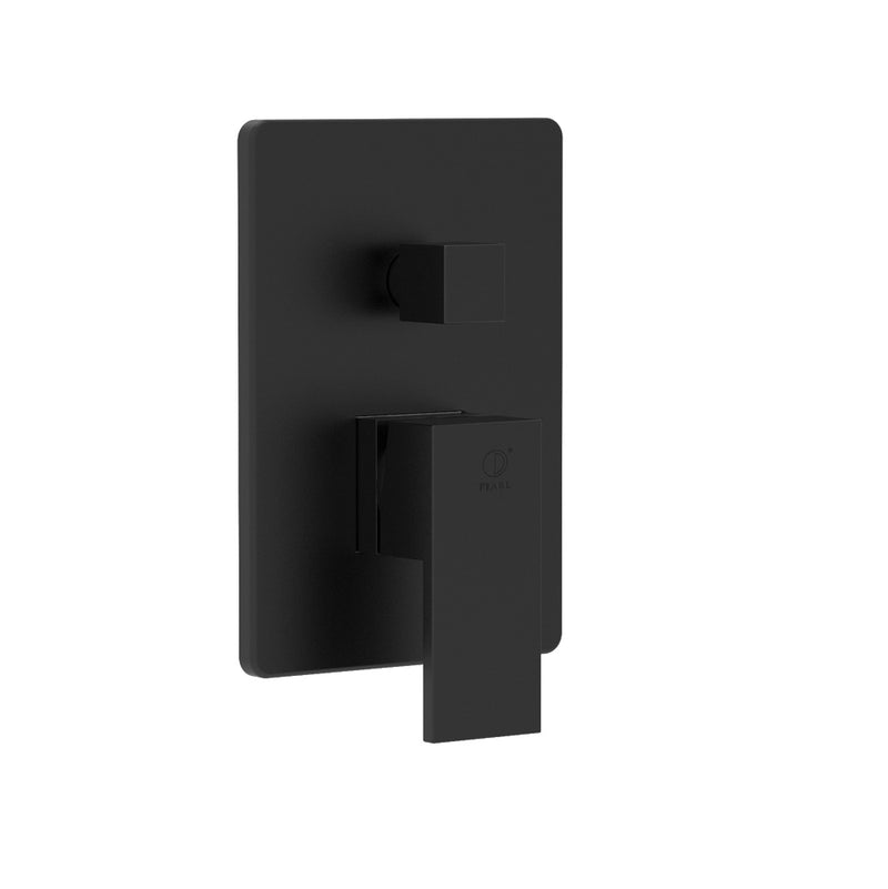 Pearl Ethan II Shower Set 5  Pressure Balance Shower Faucet Rain Shower and Hand Shower Matte Black GBBE-SET5-MB-B