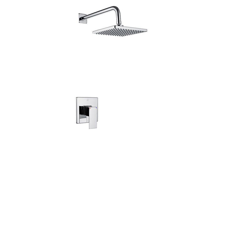 Pearl Ethan II Shower Set 2 Pressure Balance Shower Faucet Rain Shower Chrome GBBE-SET2-B
