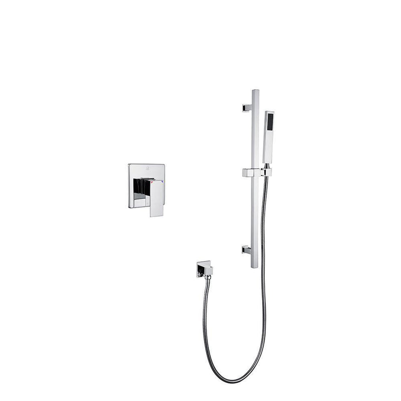 Pearl Ethan II Shower Set 3 Pressure Balance Shower Faucet Hand Shower Chrome GBBE-SET3-B