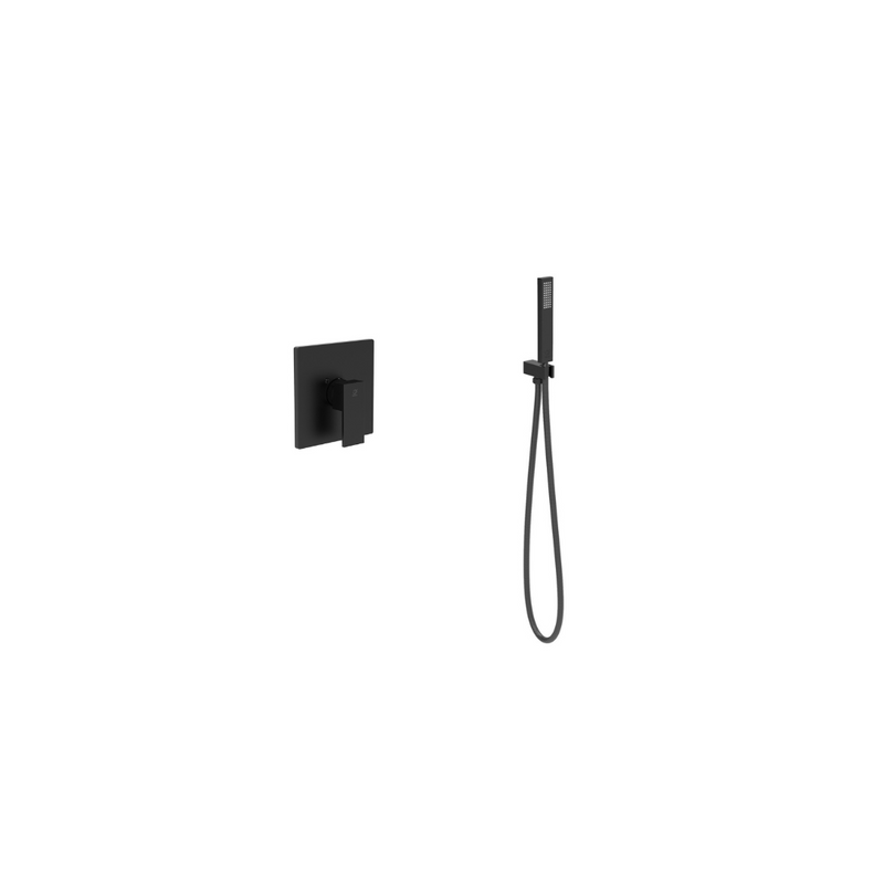 Pearl Ethan II Shower Set 3  Pressure Balance Shower Faucet Hand Shower Matte Black GBBE-SET3-MB-B