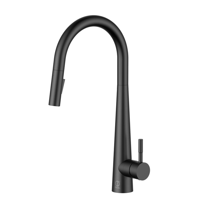 Pearl GEORGIA II Pull-Down Dual Spray Kitchen Faucet Matte Black GBF877-MB