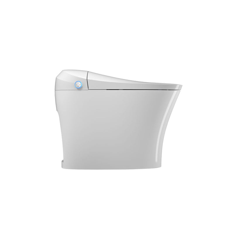KubeBath Avanzi Chair Height Elongated Bidet Smart Toilet - KAT-832DF