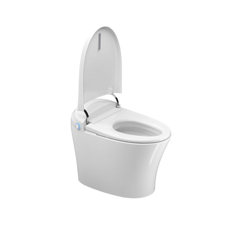 KubeBath Avanzi Chair Height Elongated Bidet Smart Toilet - KAT-832DF