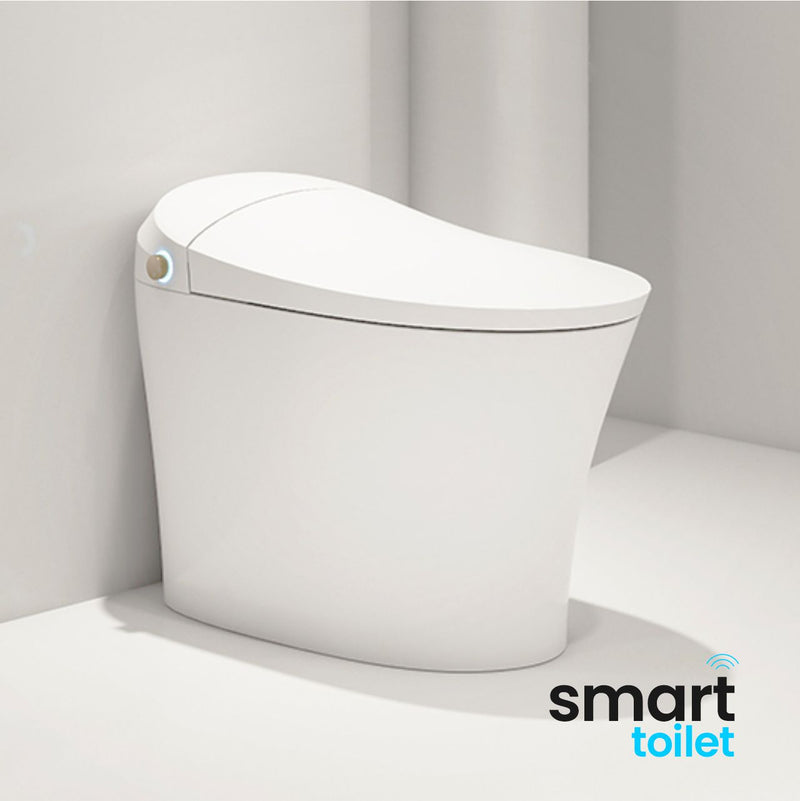 KubeBath Avanzi Chair Height Elongated Bidet Smart Toilet - KAT-832DF