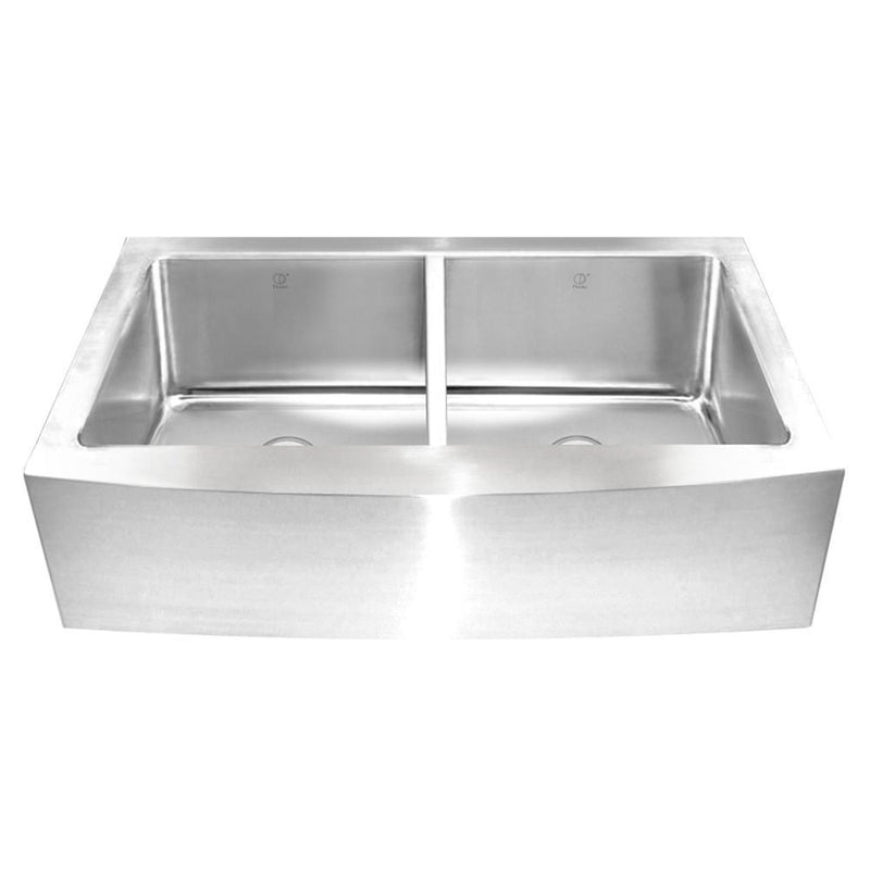 Pearl KESHI-ER 30" Single Bowl Apron Front Kitchen Sink – Stainless Steel – GBDRR3320A-AP