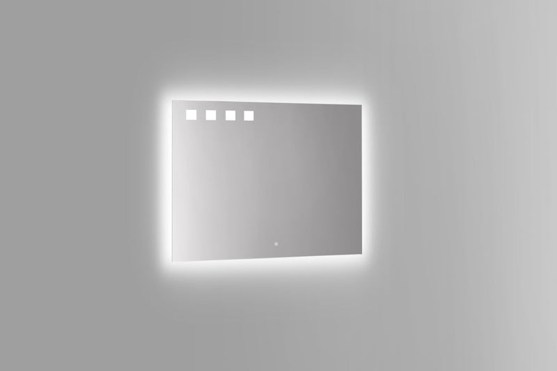 KubeBath Pixel 36" Frameless Rectangle LED Bathroom Mirror - LEDKP36