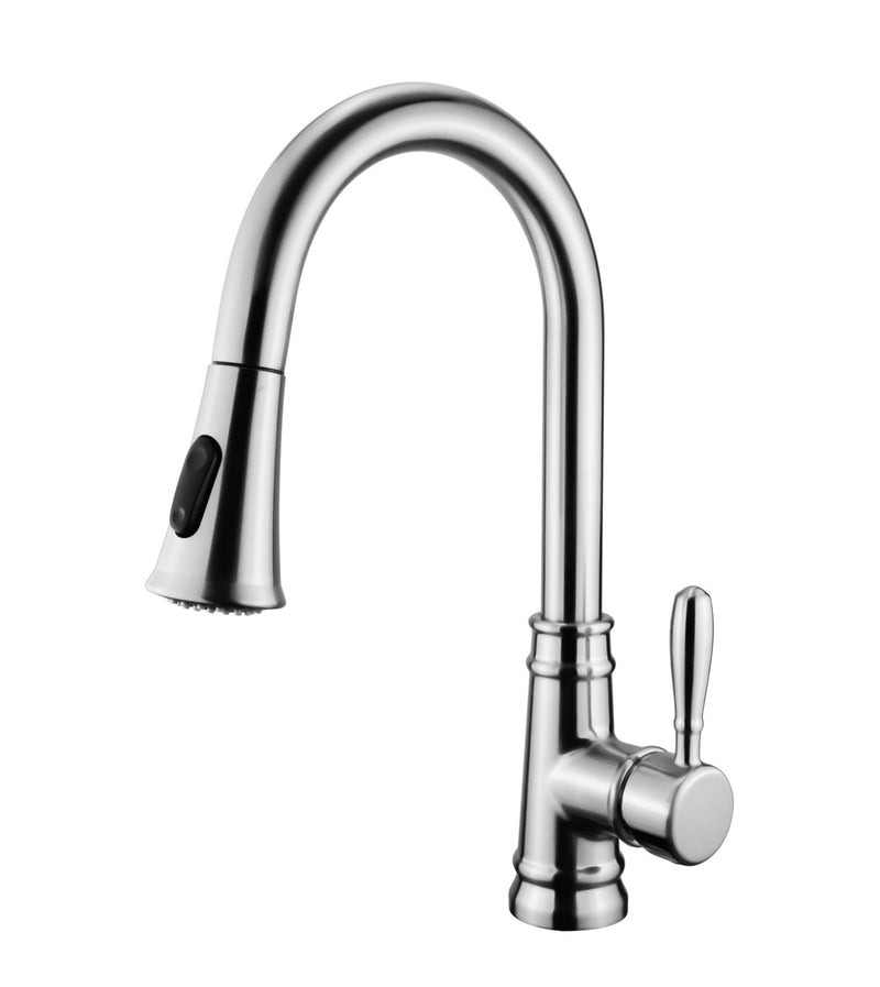 Pearl LINCOLN Pull-Down Dual Spray Kitchen Faucet Chrome GBF806