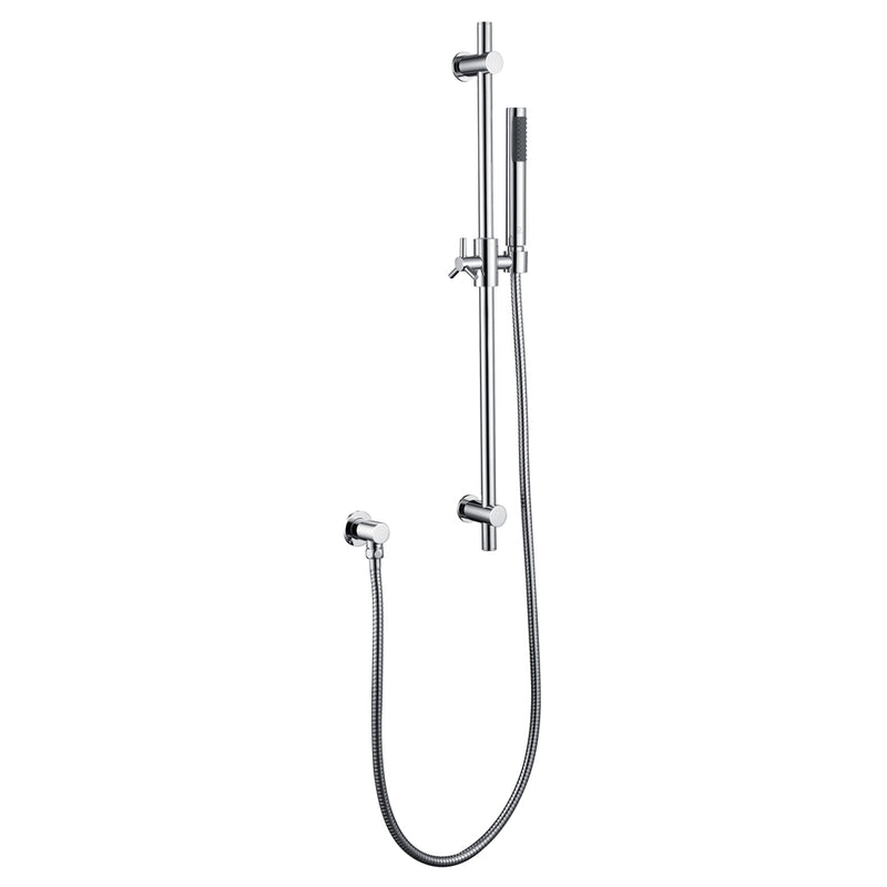 Pearl Madison II Shower Set 5 Pressure Balance Shower Faucet Rain Shower and Hand Shower Chrome GBBM-SET5-B