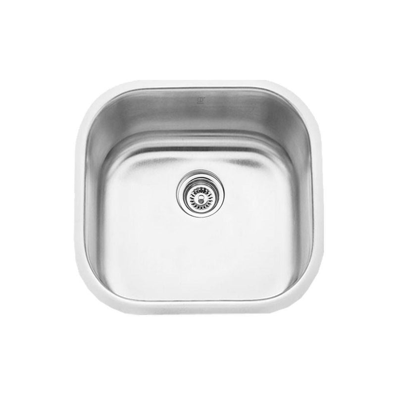 Pearl MELO-LUNA 20" Single Bowl Undermount Laundry Sink – Stainless Steel – GBS620