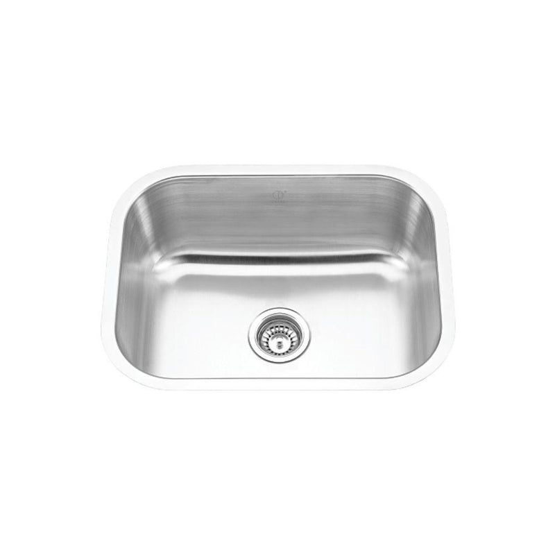 Pearl MELO-MINI 23" Single Bowl Undermount Kitchen Sink – Stainless Steel – GBS623