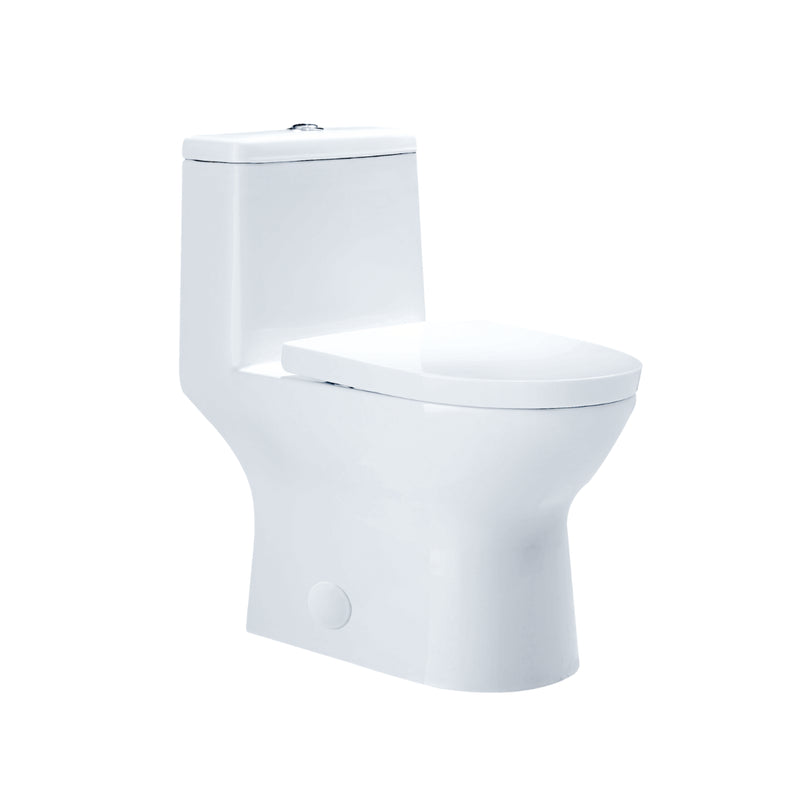 Pearl Portman-10 Elongated Chair Height 1-Piece 4L/6L Dual Flush Toilet with Soft Close Seat - GBW799