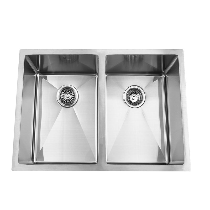 Pearl QILA-EX 29" Double Equal Undermount Kitchen Sink – Stainless Steel – GQD2920A