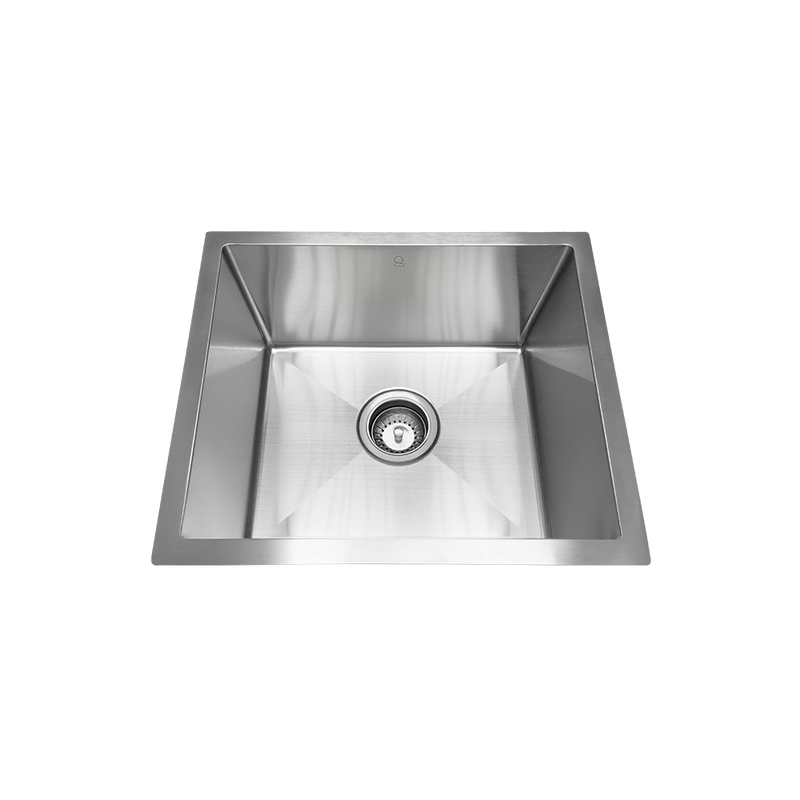 Pearl QILA-T 18" Single Bowl Undermount Bar / Prep Kitchen Sink – Stainless Steel – GQS1814