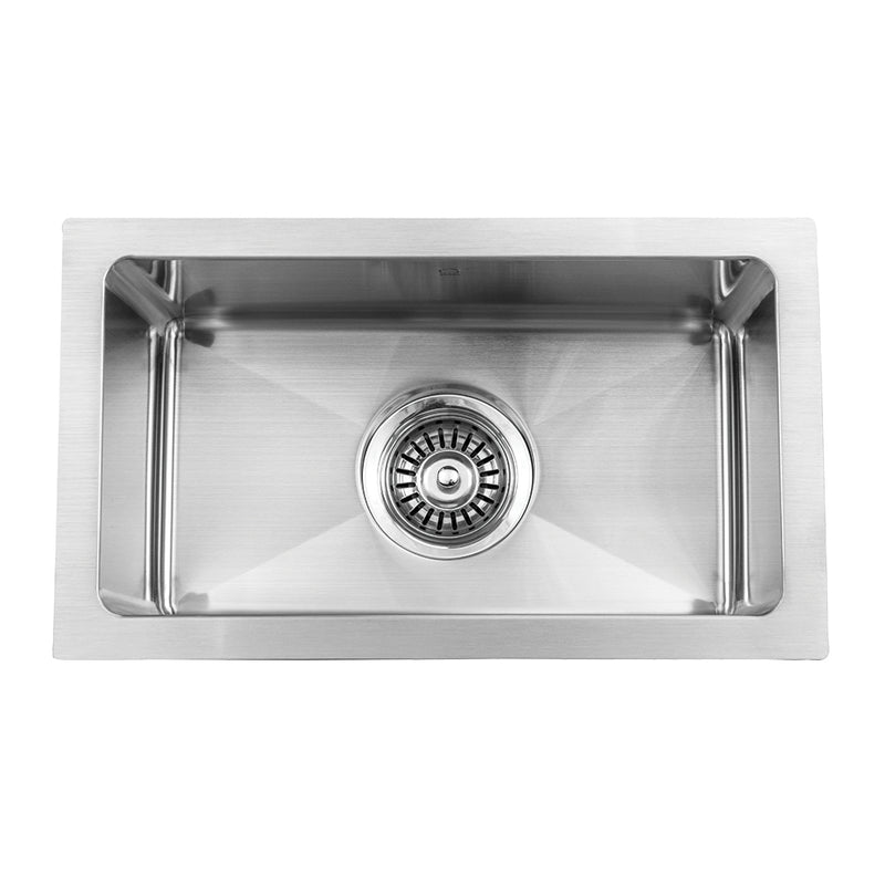 Pearl QILA-TZ 17" Single Bowl Undermount Bar / Prep Kitchen Sink – Stainless Steel – GQS1710