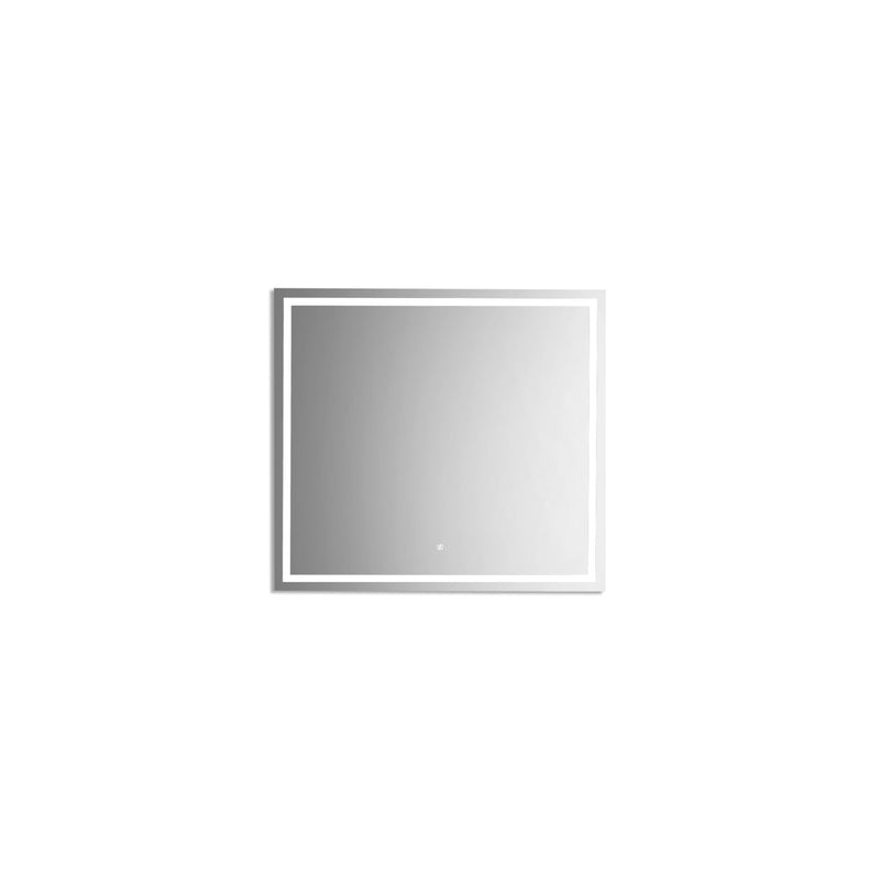 KubeBath Sleek 36" Frameless Rectangle LED Bathroom Mirror - SKRLED36