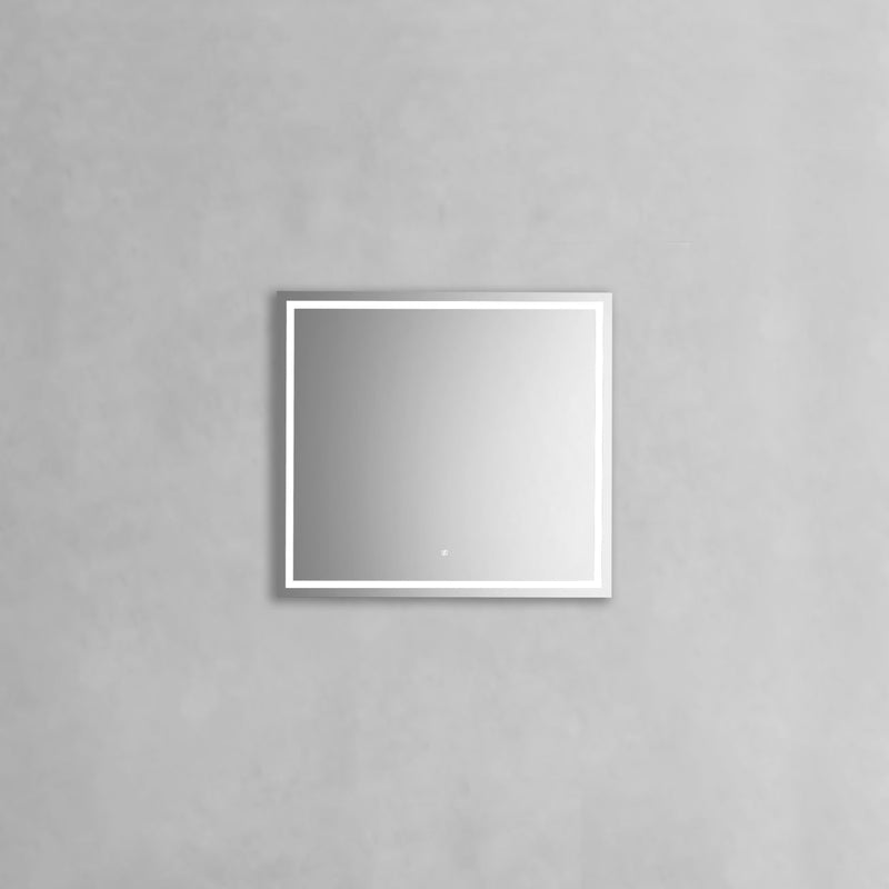 KubeBath Sleek 36" Frameless Rectangle LED Bathroom Mirror - SKRLED36