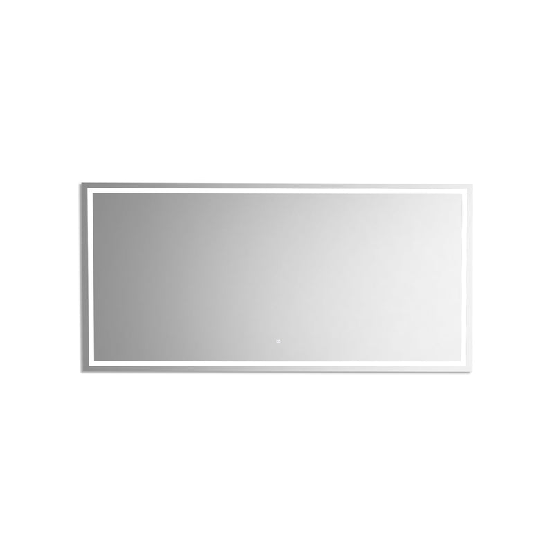 KubeBath Sleek 70" Frameless Rectangle LED Bathroom Mirror - SKRLED70