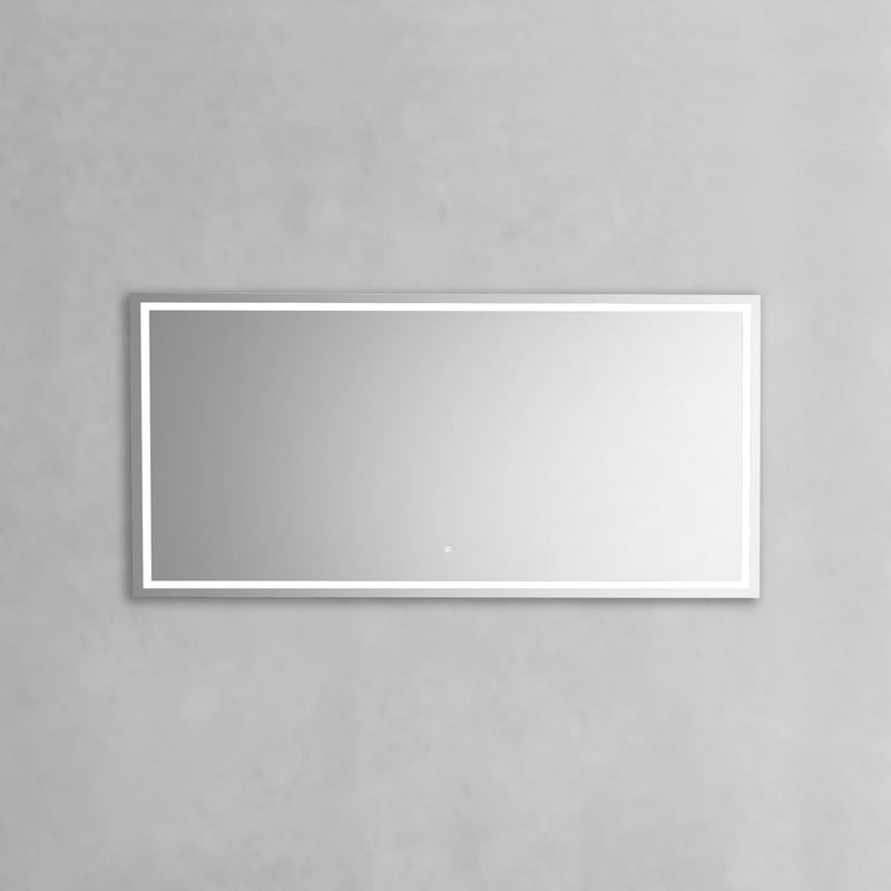 KubeBath Sleek 70" Frameless Rectangle LED Bathroom Mirror - SKRLED70