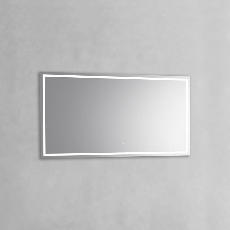 KubeBath Sleek 70" Frameless Rectangle LED Bathroom Mirror - SKRLED70