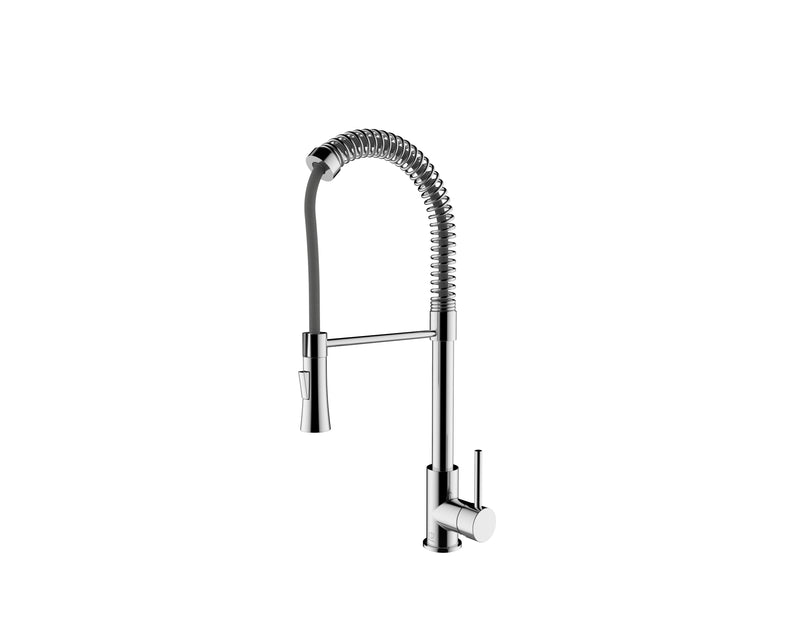 Pearl SPRING SPOUT III Professional Style Dual Spray Kitchen Faucet Chrome GBF855