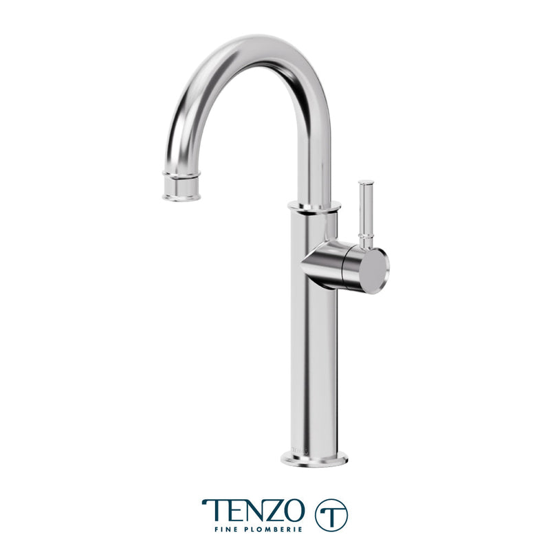 Tenzo Alyss Single Hole Tall Lavatory Faucet Chrome - ALY12-CR