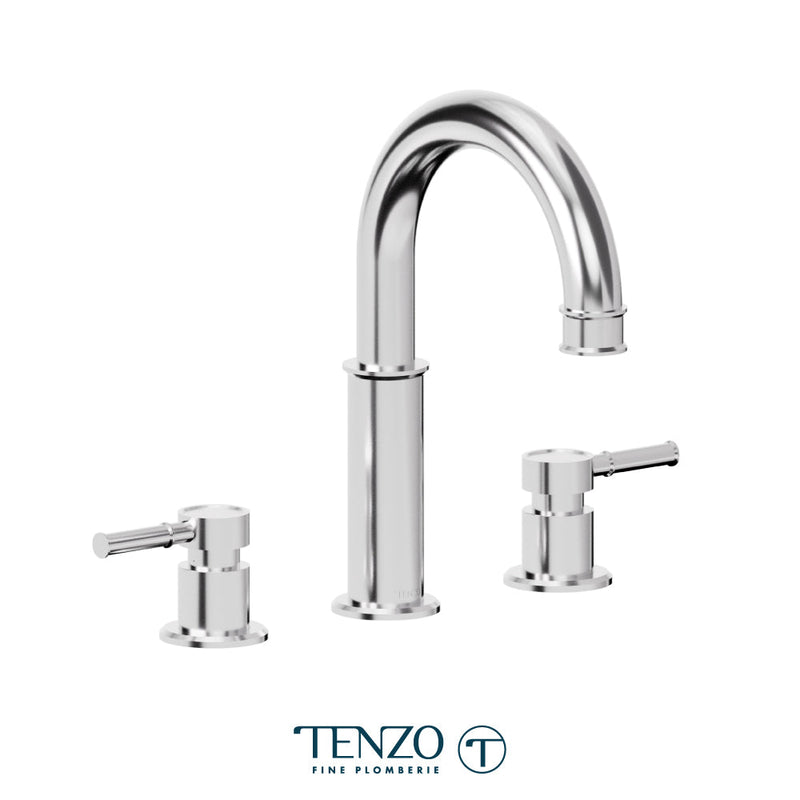 Tenzo Alyss 8in Lavatory Faucet Chrome - ALY13-CR