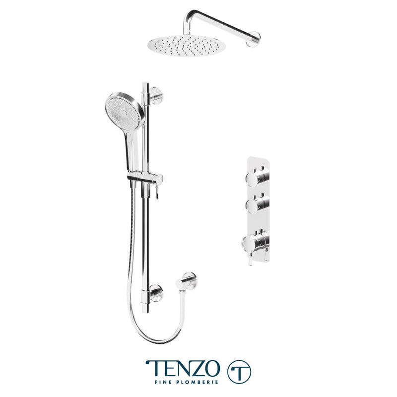 Tenzo Alyss Extenza Kit 2 Functions Thermo Chrome Finish - ALYT42-20111-CR