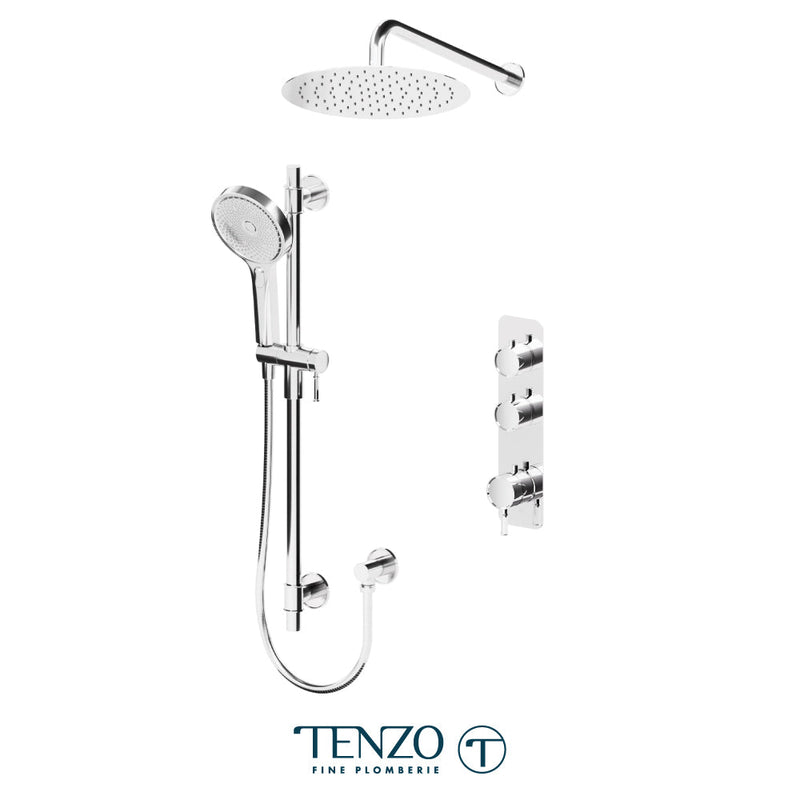 Tenzo Alyss Extenza Kit 2 Functions Thermo Chrome Finish - ALYT42-20112-CR