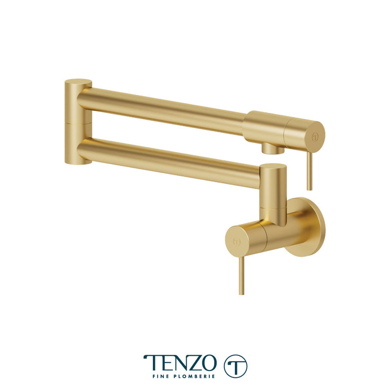 Tenzo Amador Pot Filler Faucet Brushed Gold - AM160-BG