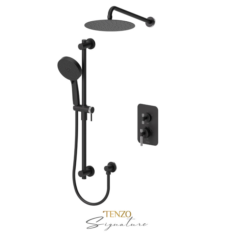 Tenzo Bellacio-C T-Box Kit 2 Fcts Pres Bal Matte Black / Chrome - BEPB32-20111-C-MB-CR