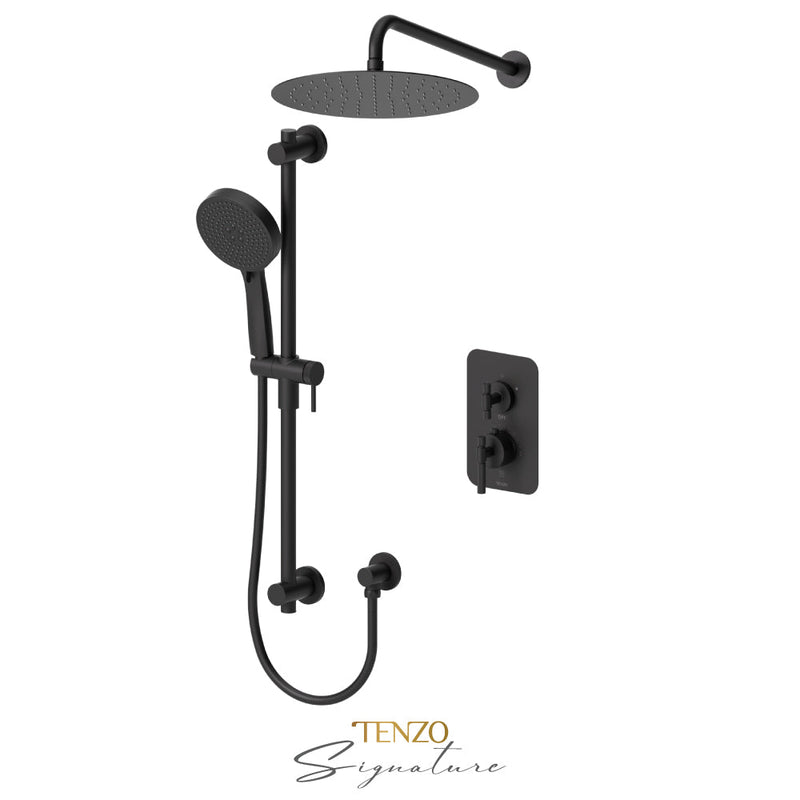 Tenzo Bellacio-F T-Box Kit 2 Fcts Pres Bal Matte Black - BEPB32-20112-F-MB