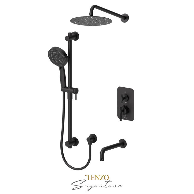 Tenzo Bellacio-C T-Box Kit 3 Fcts Thermo Matte Black - BET33-501115-C-MB