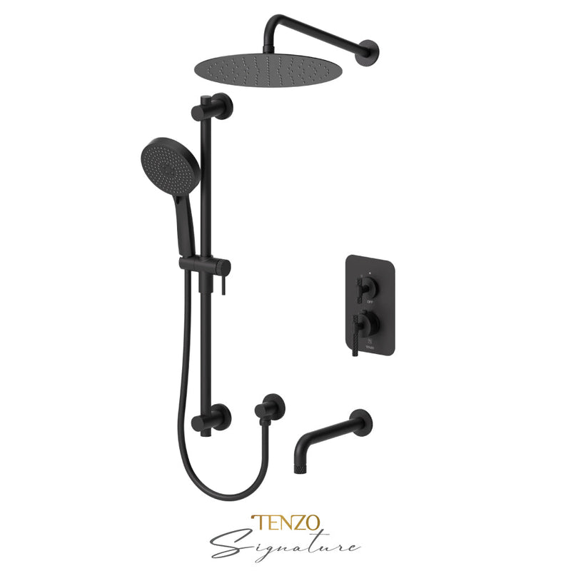 Tenzo Bellacio-C T-Box Kit 3 Fcts Pres Bal Matte Black - BET33-501125-C-MB
