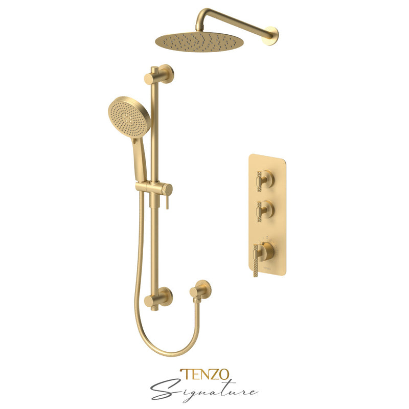 Tenzo Bellacio-C Extenza Kit 2 Fcts Thermo Brushed Gold - BET42-20111-C-BG