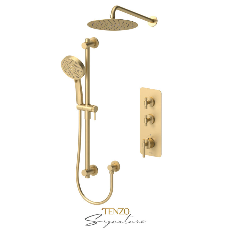 Tenzo Bellacio-F Extenza Kit 2 Fcts Thermo Brushed Gold - BET42-20111-F-BG