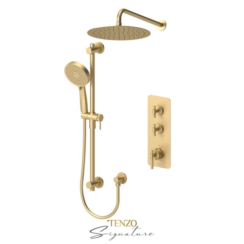Tenzo Bellacio-F Extenza Kit 2 Fcts Thermo Brushed Gold - BET42-20112-F-BG